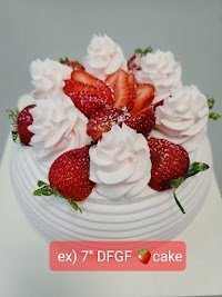 Strawberry DF GF cake